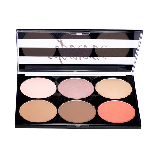 Palette - Highlighter, Contouring og Blush